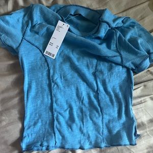 Urban Outfitters comfy fitted women’s t-shirt in blue
